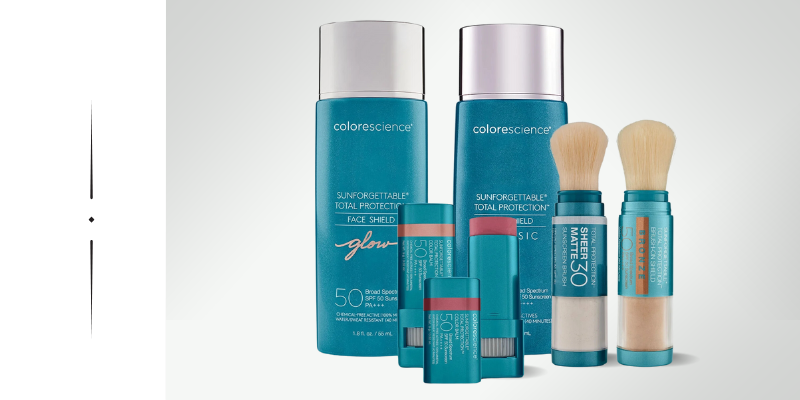 Colorscience® Sunscreen Line shown