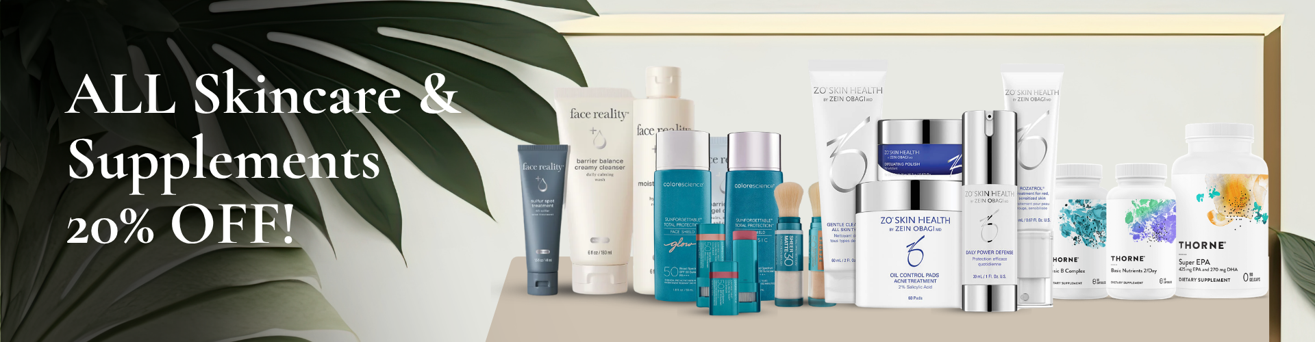 Skincare and Supplement Line